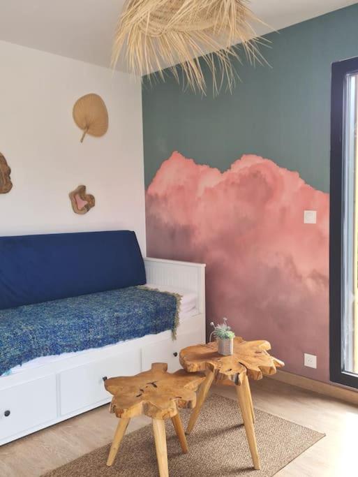 Superbe Studio A 8Mn En Voiture De La Plage Linxe Exteriör bild